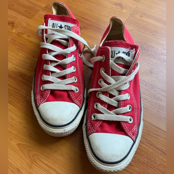 Chuck Taylor All Star Low Red W 8 / M 6 - Picture 7 of 7